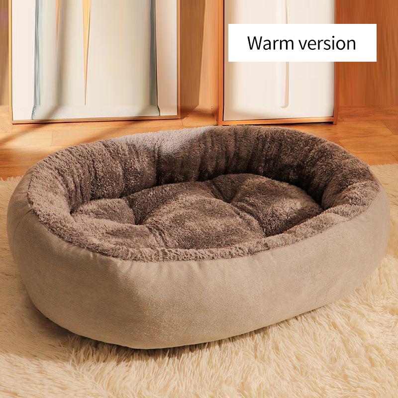 Cat & Dog Beds Oval Shaped Pet Nest All Houses Supplies Things Habitats Basket House Beds Pet Products Cushion Goods Accessories