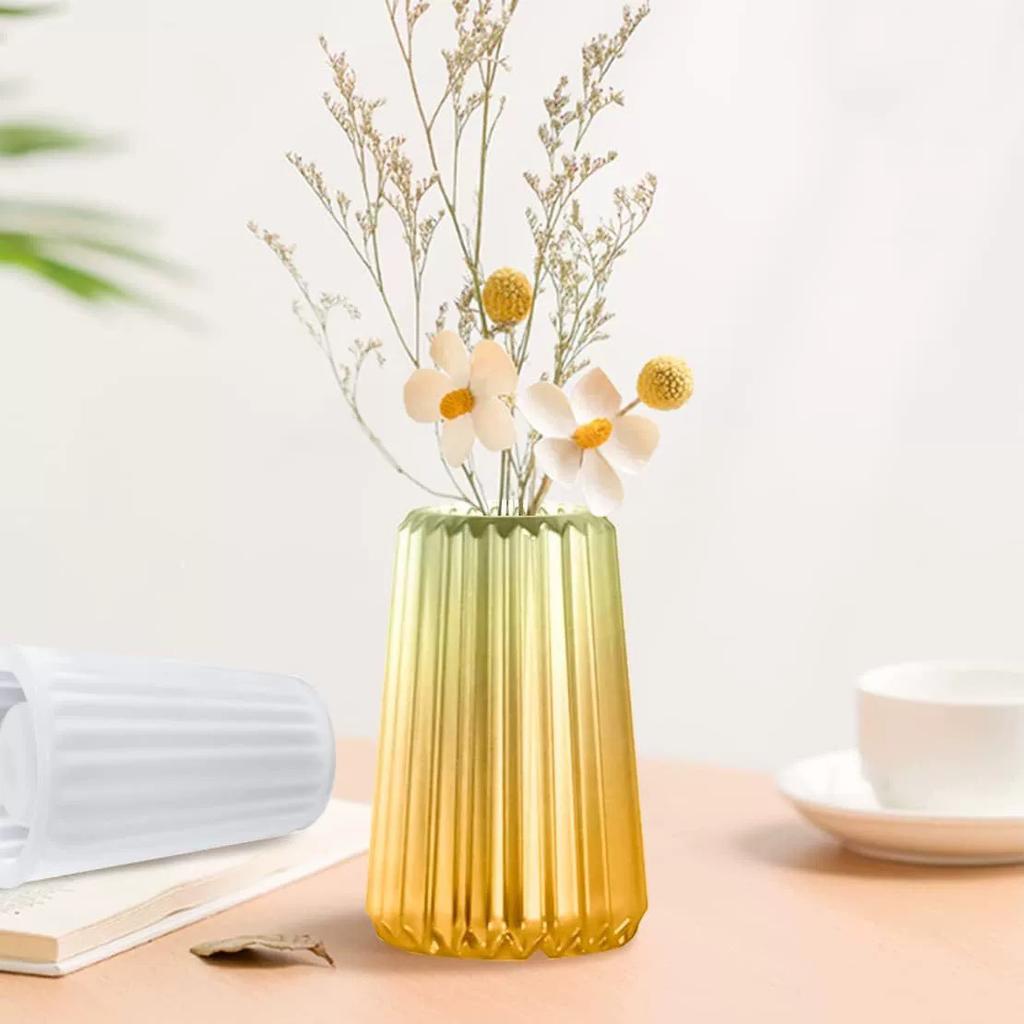 Striped Storage Jar Silicone Mold Nordic Simple Design Cement Clay Making Candle Jar Mold Succulent Flower Pot Gypsum Resin Mold
