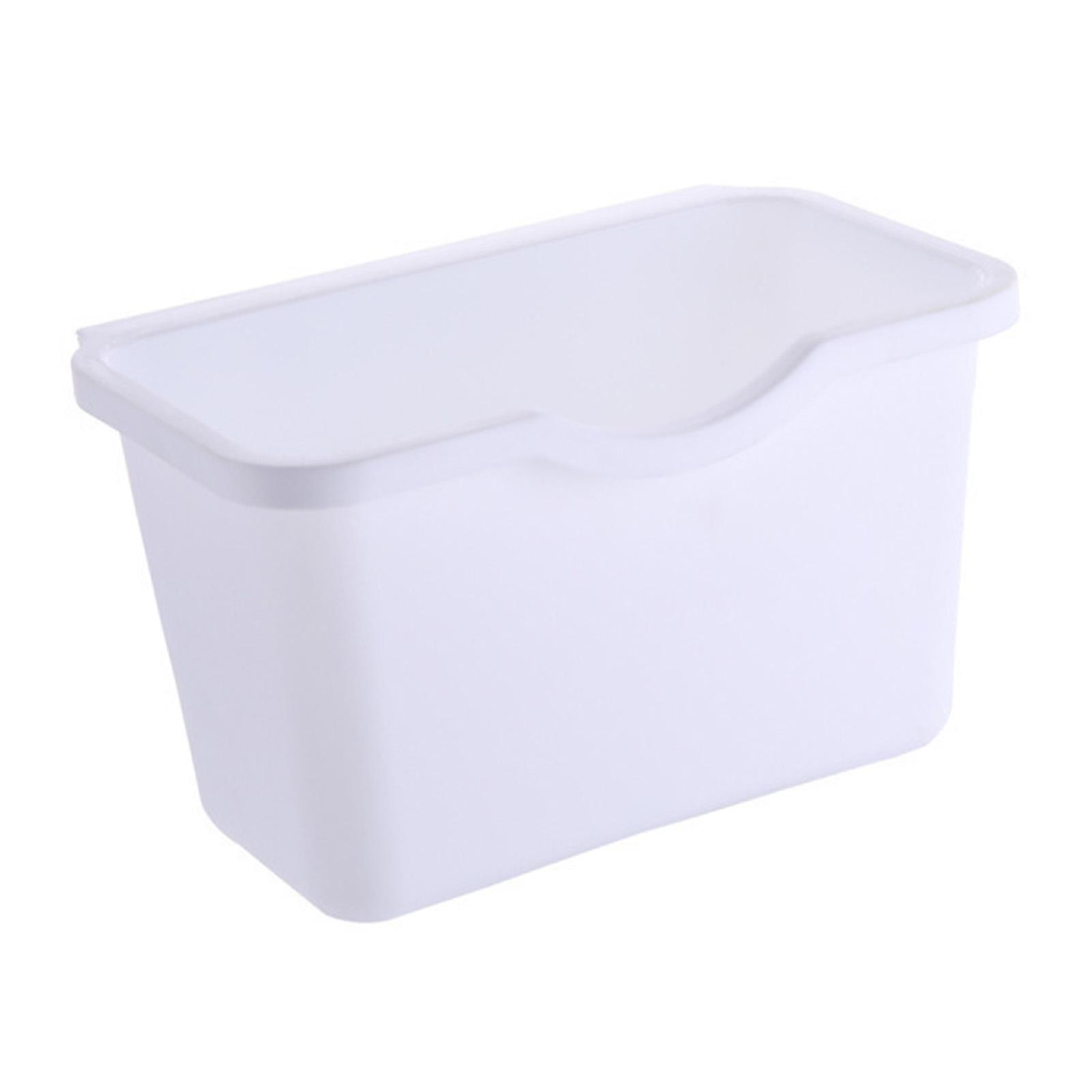 

Hanging Trash Can Space Saving Large Capacity Uncovered Garbage Waste Bin for Home Kitchen Bathroom