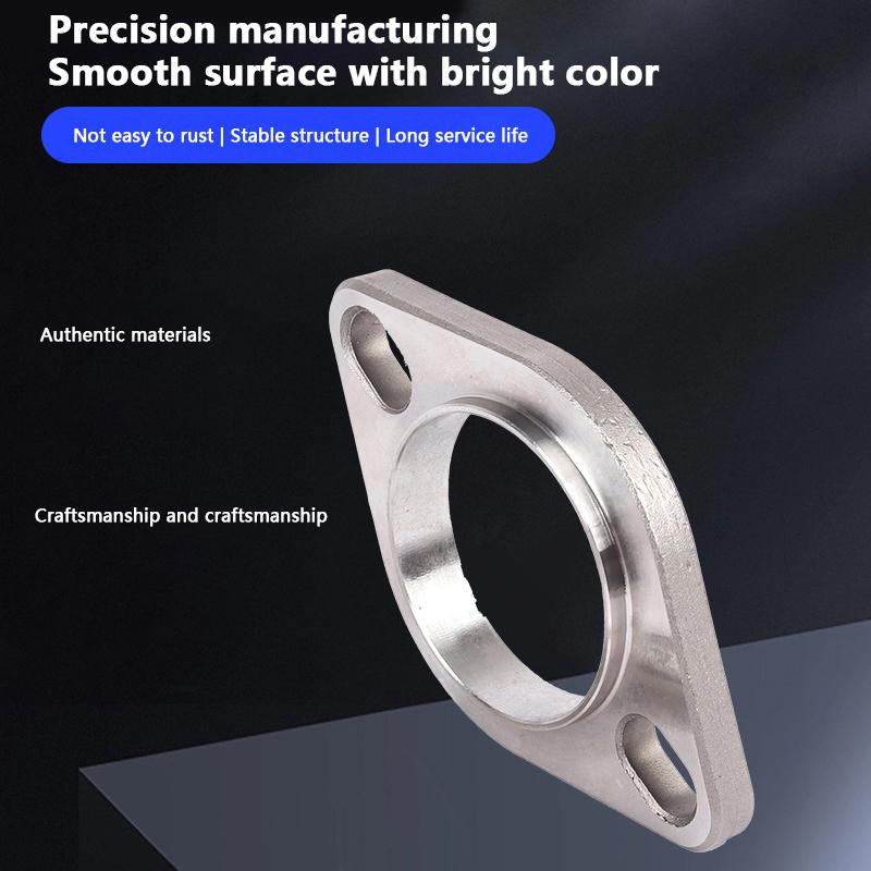 Accessories Universal Stainless Steel Exhaust Muffler Flange Exhaust Pipe Connection 51mm 64mm 76mm Joint