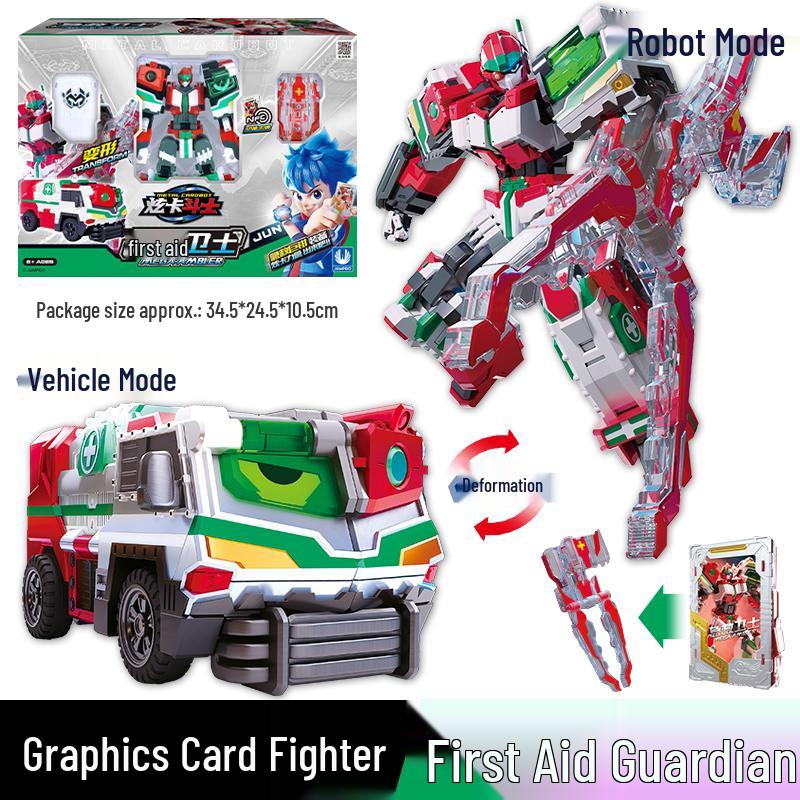 Blazing Ares: Transforming Robot Car Toy for Kids