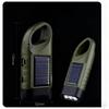 Solar Led Flashlights Portable Hand Cranked Dynamo Torch for Outdoor Riding Camping Power Hiking Long-range Emergency Lantern