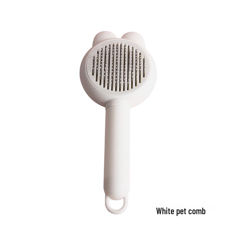 

Pet Grooming Needle Comb for Long-Haired Cats & Dogs - Removes Loose Hair & Cleans Easily Individually Packaged белый