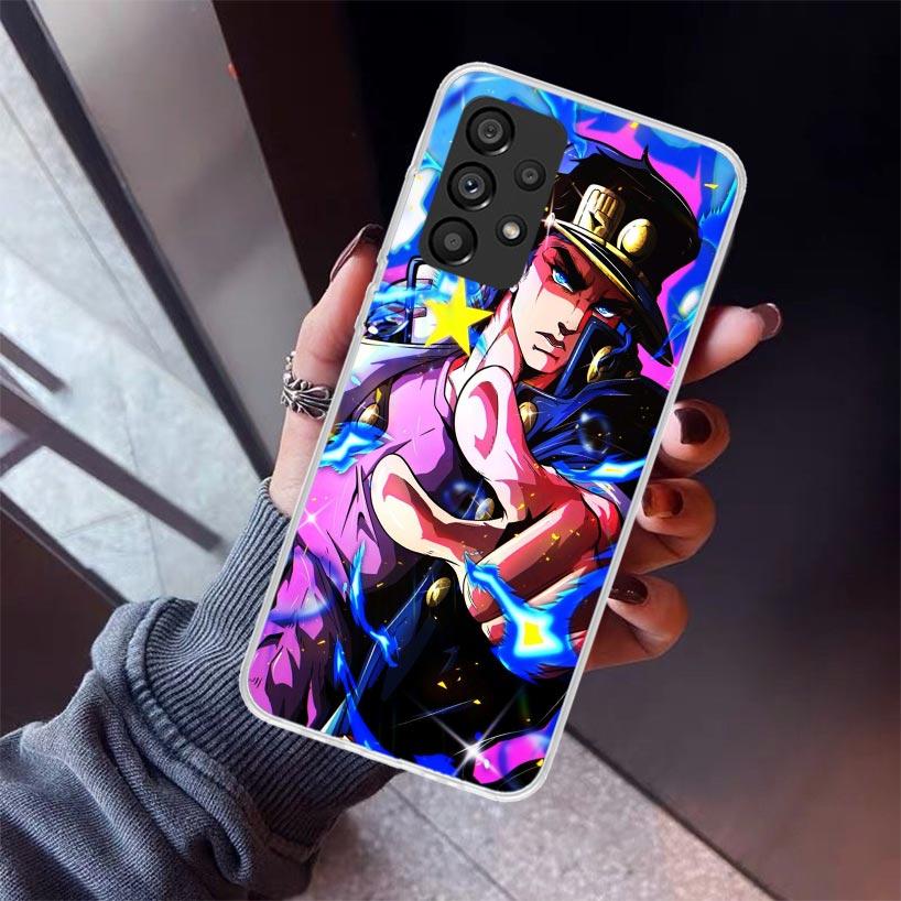 

JoJo s Bizarre Adventure Kujo Jotaro Phone Case For Samsung Galaxy A17 A57 A37 A16 A26 A36 A56 A15 A25 A35 A55 A14 A13 A54 A53 A Samsung A35