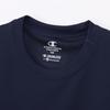 [Champion] Kids Short-Sleeve Crew Neck T-Shirt, Antibacterial, Odor-Resistant, Quick-Drying, UV Protection, Highly Breathable, Script Logo Print,