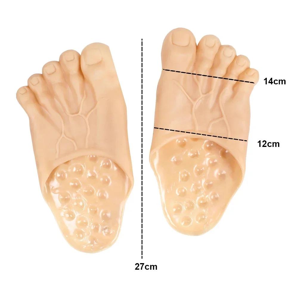 Fashion Man Women Funny Slippers Footwear Shoes For Men Sandals Male House Shoes Beach Slippers Slippers Bigfoot Amazing Sandals