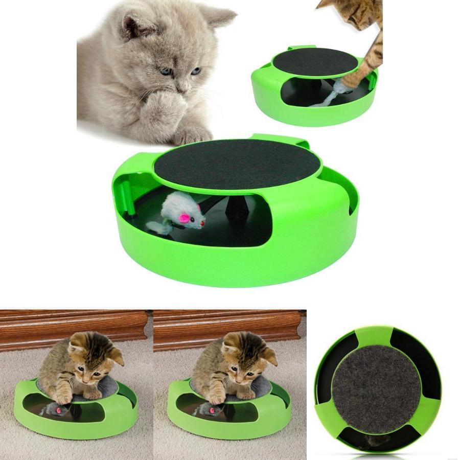 Brinquedo Rato Gato Movimento de Alta Qualidade Para Brincadeira Envolvente e Arranhar Saudável