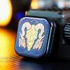 Satan King E Fidget Slider Direct Push Rotation Rhythm Fidget Spinner Metal Stress Toy Office Desktop Anxiety Relief Toys