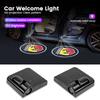 LED Car Door Universal Projector High-definition Welcome Lights For Abarth 124 125 500 500e 1000ps 595 F595 GT 124 Competizione