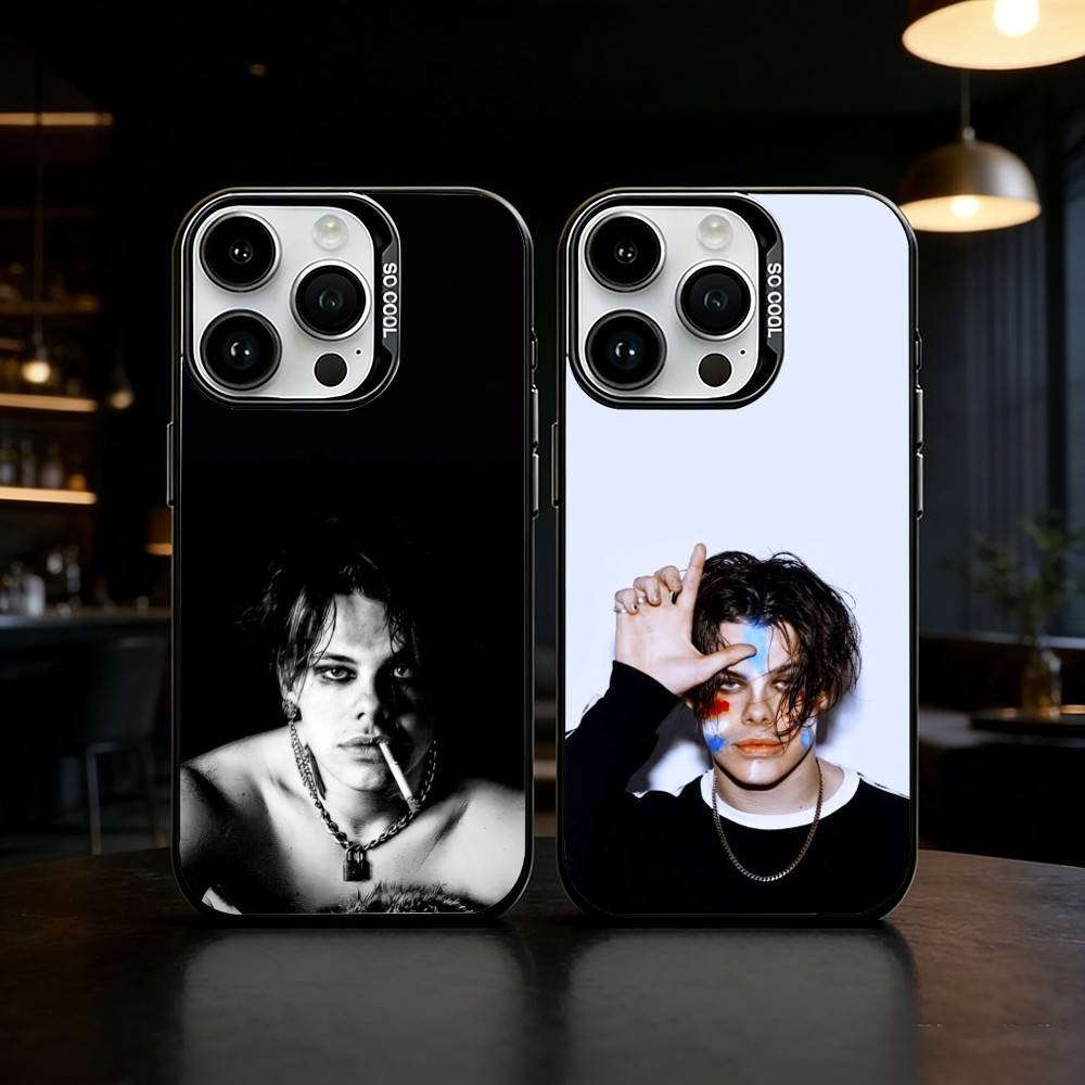 R-Rock Y-Yungblud Phone Case For iPhone 17,16,15,14,13,12,11,Pro Max,Plus Candy Silver Cover