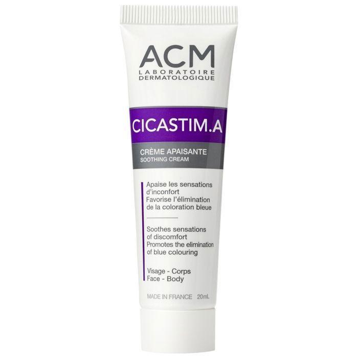 Crème Apaisante - ACM - Cicastim.A - 20ml - Hypoallergénique - Tous Types De Peau