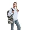 Abstract Piano Keys With Musical Notes Insulated Lunch Bag for Women Office Cooler Thermal Food Box Tote Lunch Boxes Container