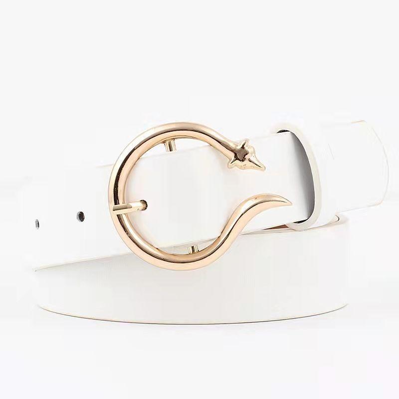 Stylish Women's Wide Belt Fashionable Versatile Pu Leather Waist Strap For Any Outfit