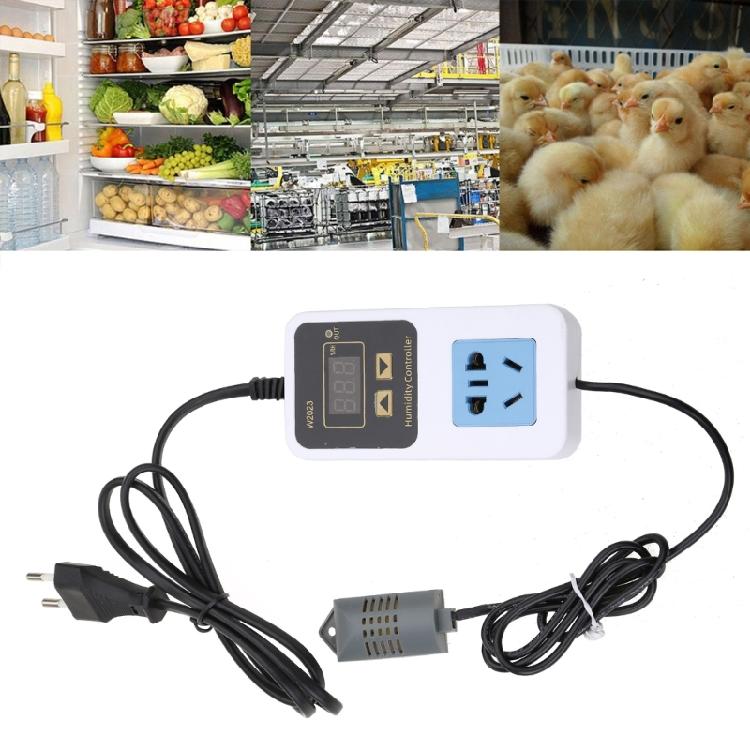 Easy Operation Digital Humidity Controller Humidity Sensor 110V 220V 10A 0~99%