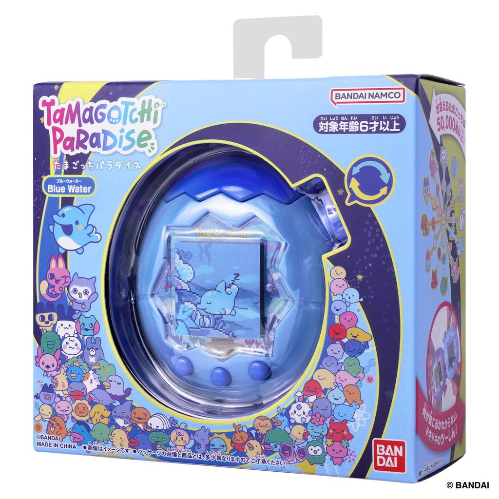 Tamagotchi Paradise Blue Water Purchase Tama Labo Tama Labo File Ages 6 and Up Tamagotchi Paradise [BANDAI] - (Early Bonus Sticker Ho-Hotchi &