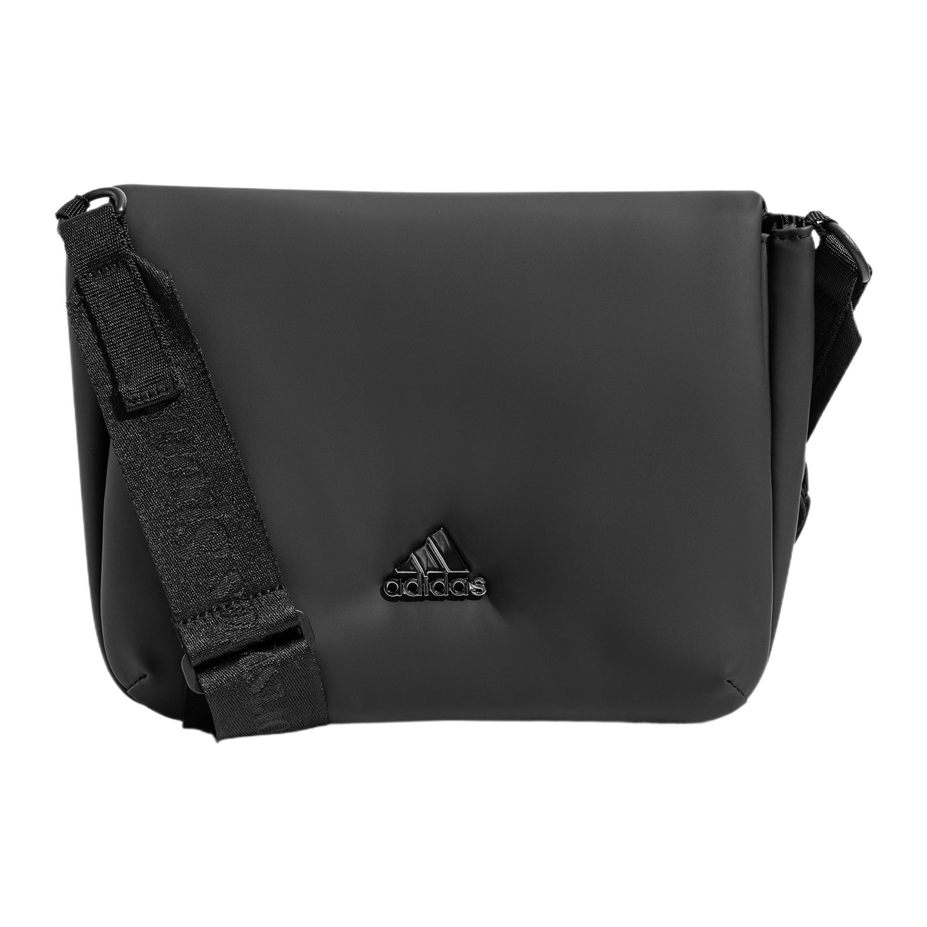 

Adidas Casual Sports Polyurethane Messenger Bag Crossbody Shoulder Bag Unisex bags Black IX7970 Black