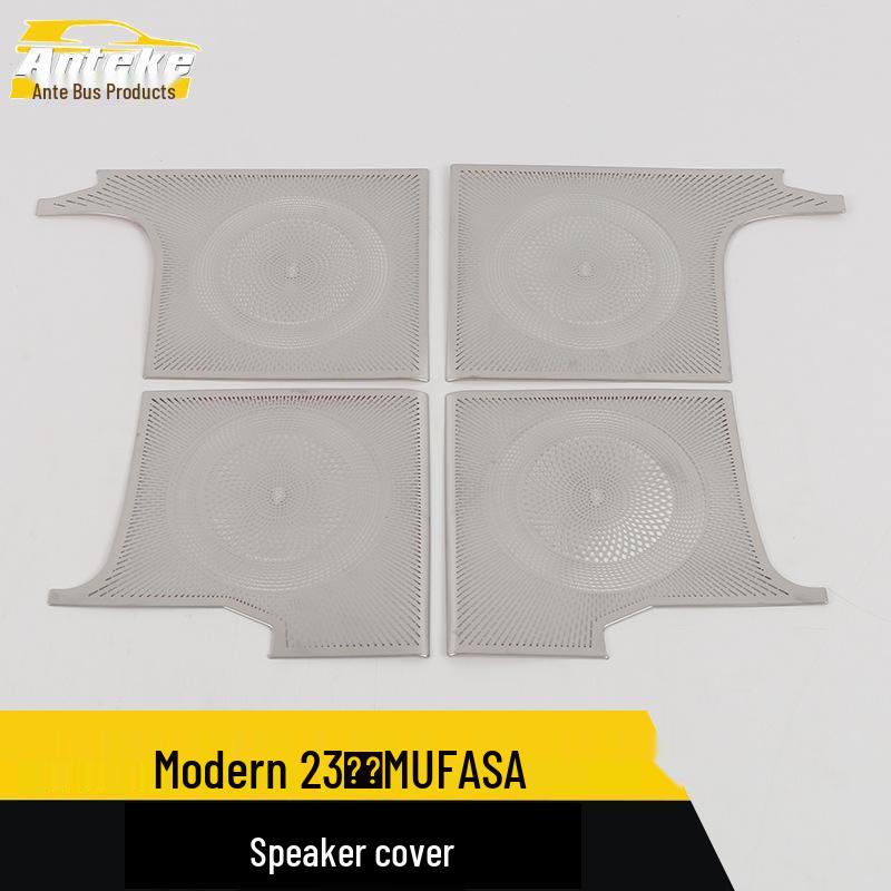 Hyundai 2023 MUFASA Four-Door Speaker Cover Stainless Steel Panel Accessory