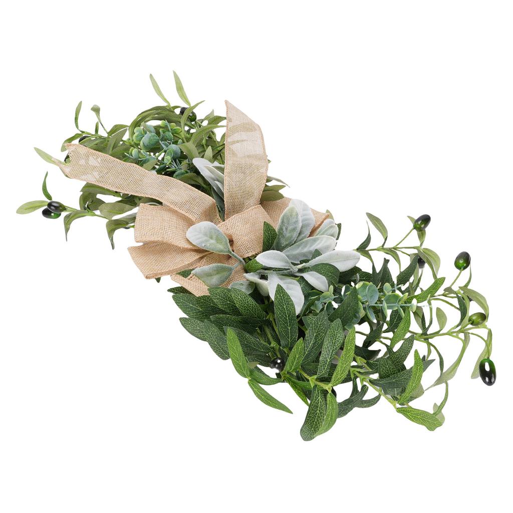 Artificial Olive Stair Hanging Decoration 60CM Handcrafted Vivid Details Fake Olive Decor for All
