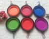Foldable Silicone Dog Bowl - Portable Pet Feeding Utensil
