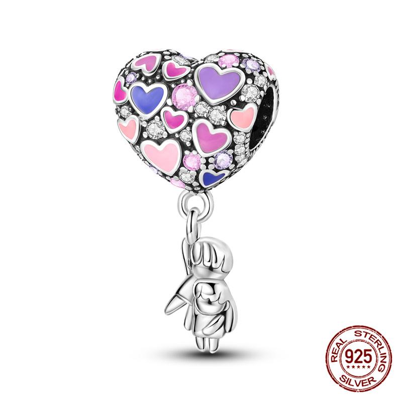 Copper Travelair Balloon Airplane Passport Charms Fitoriginal Bracelets Jewelry Making For Women Gift