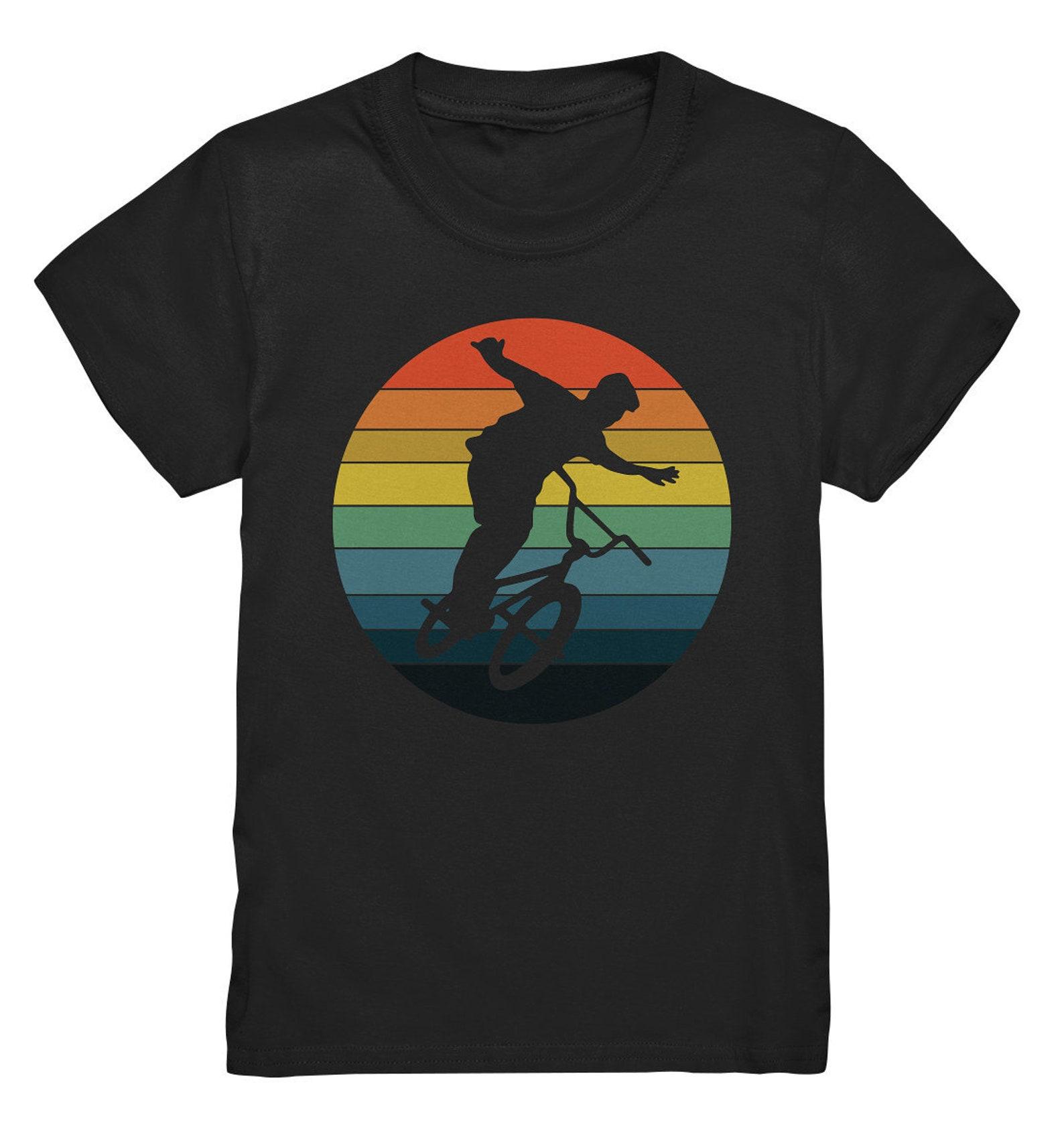 Bmx Old School Bmxer Shirt Bmx Driver Gift Idea Kids T-Shirt XL