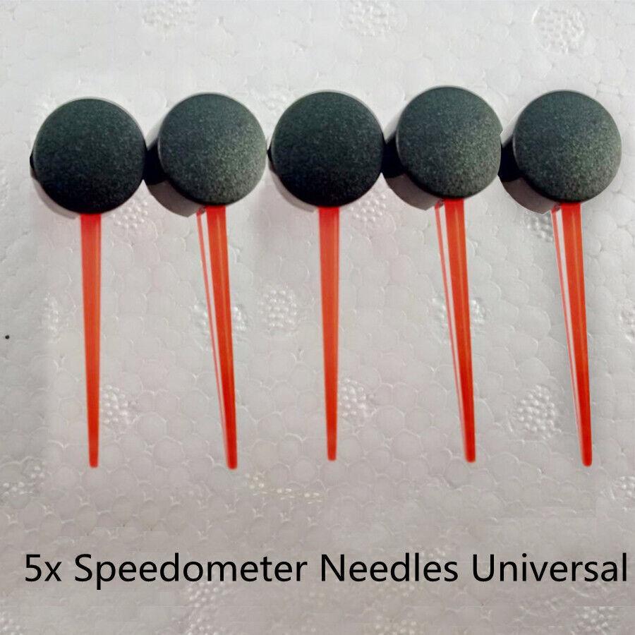 5Pcs Speedometer Needle Pointers 49mm Length Universal For Car Motorcycle Gauges
