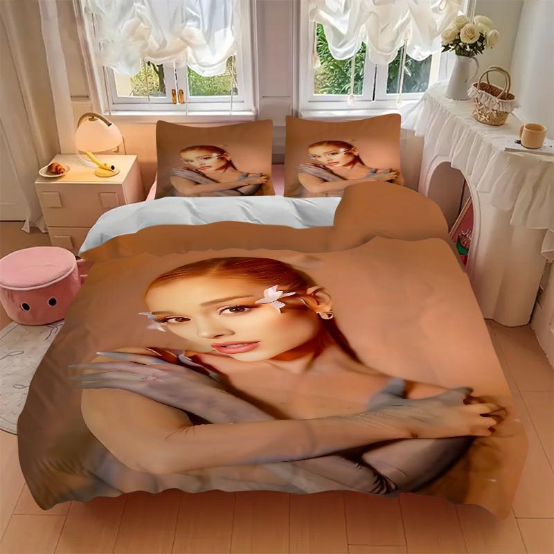 3Pcs Elegant Fashion Portrait Bedding Sets For All Sizes New 3D Printed Bed Cover Comforter Duvet Cover Pillowcase Bedroom Decoration