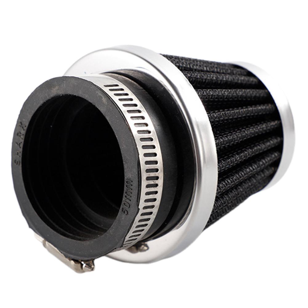 Motorcycle Airs Intake System Filters Metallic Clamp-On Refit Intake Funnel Airs Filter Motorcycle Accessories For Scooter