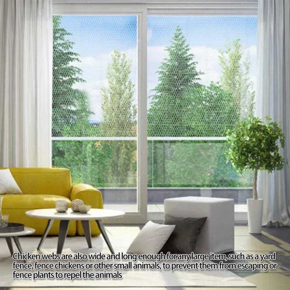 Plasă de sârmă pentru gard de grădină 42cm x 10m, plasă de protecție pentru culturi, plasă de sârmă pentru gard de animale, pentru grădină de casă