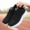 Brand sports shoes new black running shoes hollowed out lightweight mesh breathable casual travel shoes