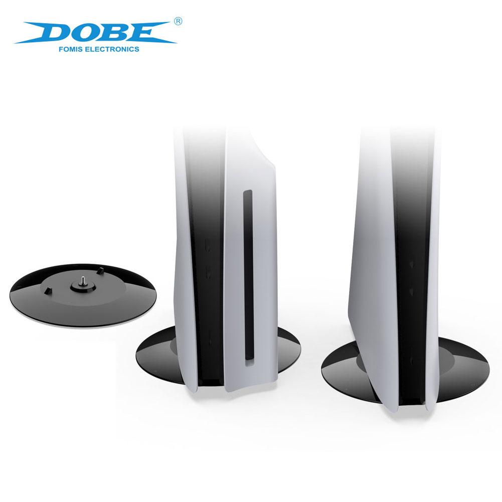 For Ps5 Slim Vertical Stand Black PC Metal Game Console Base Bracket For Sony Playstation 5 Slim Disc Digital Edition Base