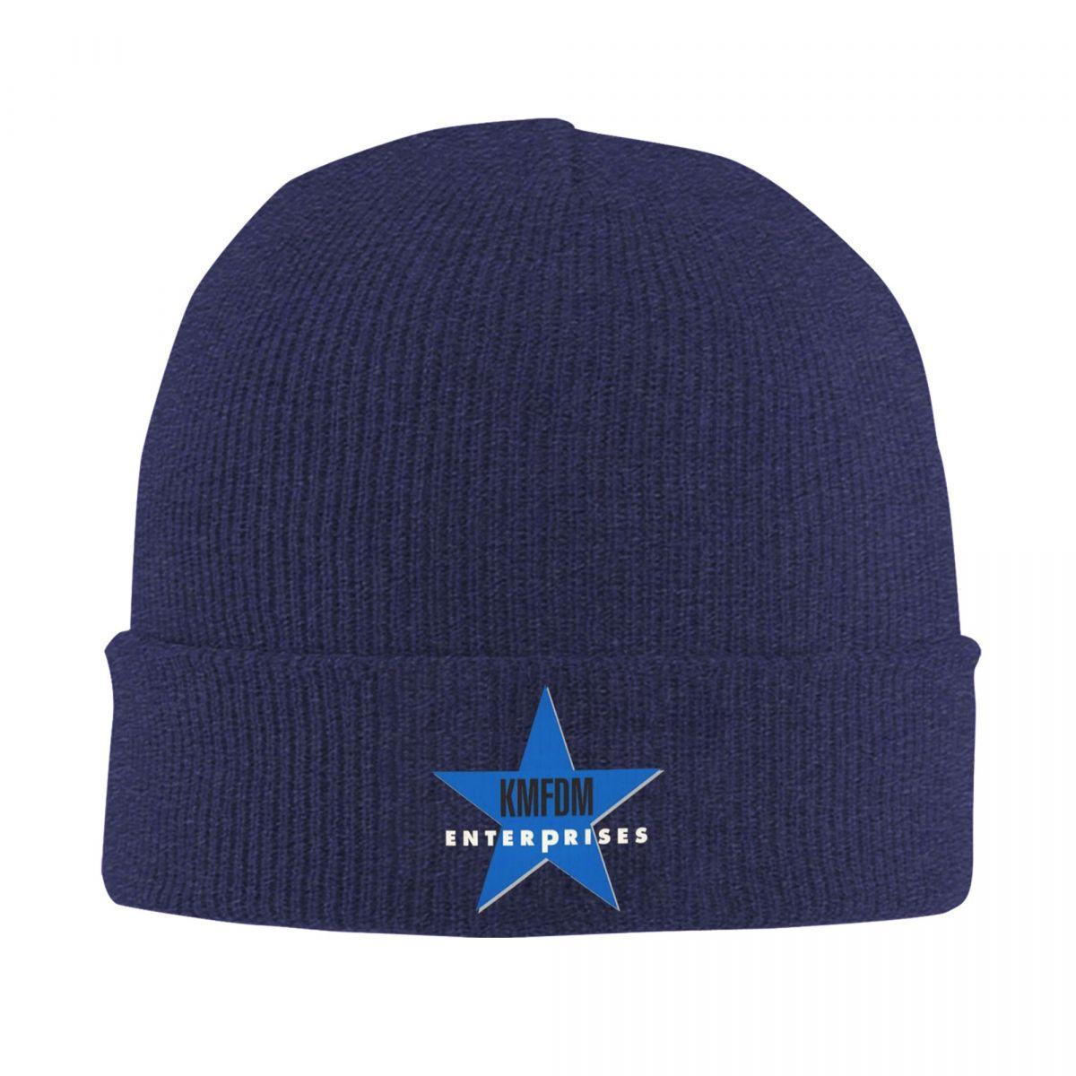 

KMFDM Warm Knitted Cap Hip Hop Bonnet Hat Autumn Winter Outdoor Beanies Hats for Men Women Adult One Size