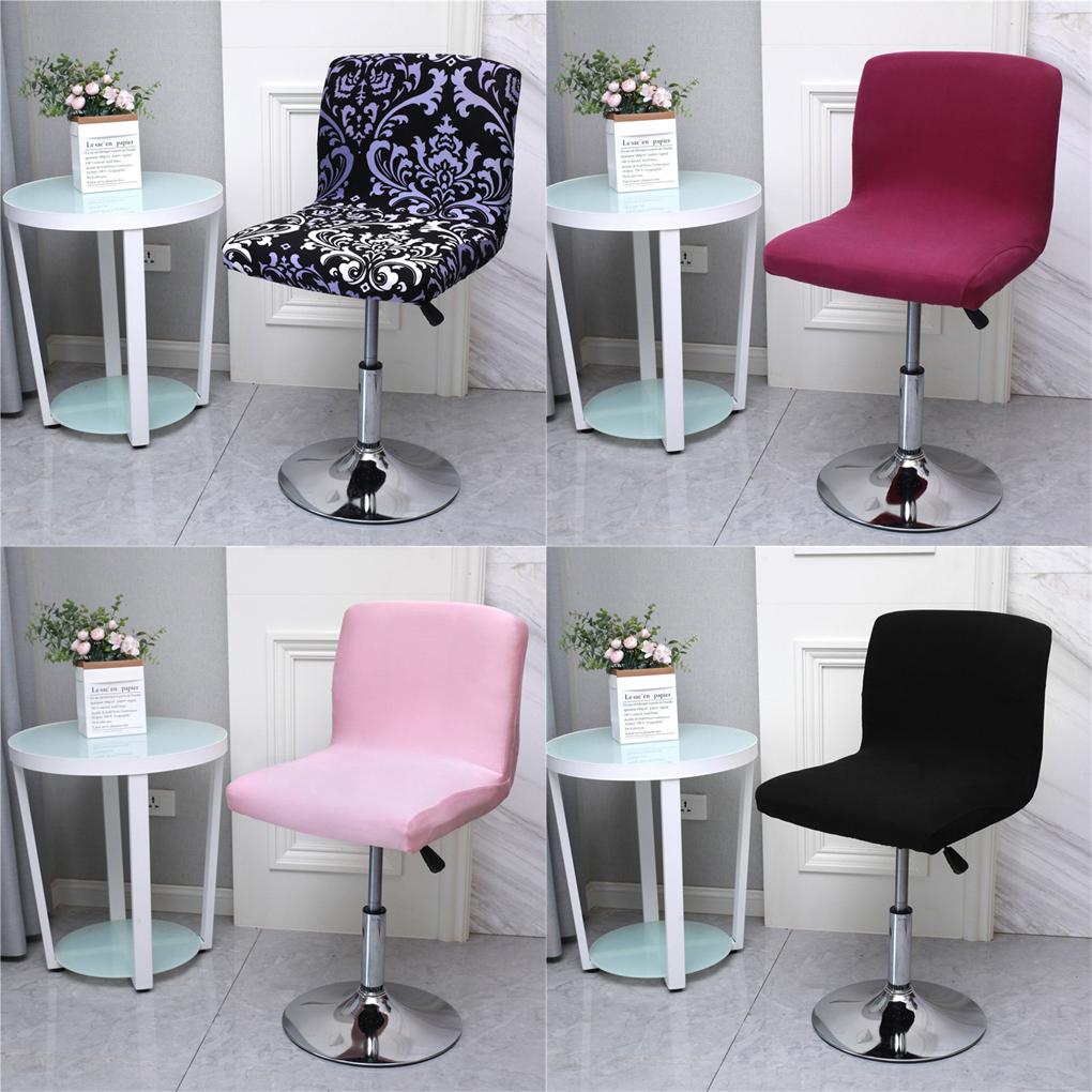 Chair Cover Elastic Business Bar Cafe Restaurant Living Room Bedroom Kitchen Stool Seat Stretchable Decoration Slipcover