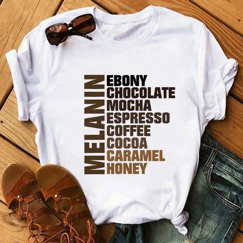 LADY STYLE Woman Summer T Shirt Fashion Printing Art Tee Best Gift Y2K Style Female Clothes Young Girl Feel Cute Lady Tee