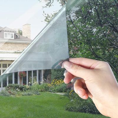 Safety Heat Control Glass Vinyl Solar Protection Insulation Window Film For Home Office Protective Reflective Window Tint Silver