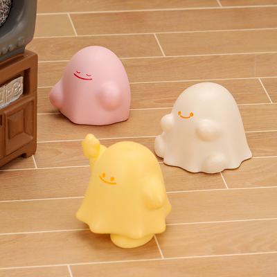 Mignon Dessin Animé Mini Halloween Coloré Fantôme Figurines Miniatures Bureau Voiture Micro Paysage Ornements de Maison Accessoires de Décoration