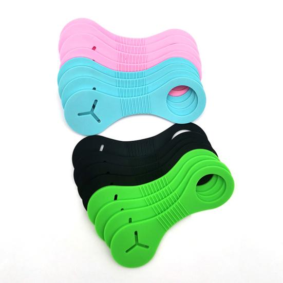 Garbage Bag Clip Easy To Use Portable Soft Anti-Skid Fine Workmanship Hold Silicone Pet Waste Bag Clip Pet Supplies