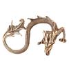 1Pc Brass Dragon Figurine Desktop Home Tea Pet Best Gift Wealth Cabinet Ornaments Decoration Figurine Brass Dragon Miniatures