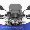 For Benelli Jinpeng TRK502 TRK552 TRK502X Durable Clear Heightened Front Windshield Modified Wind Deflector Modifica accessories