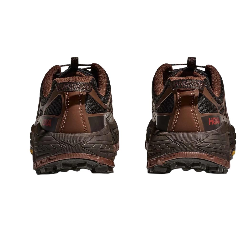 HOKA One One Mafate Three 2 Fashion Versatile Running Shoes Unisex Running Shoes Black Brown 1141572-CTRN