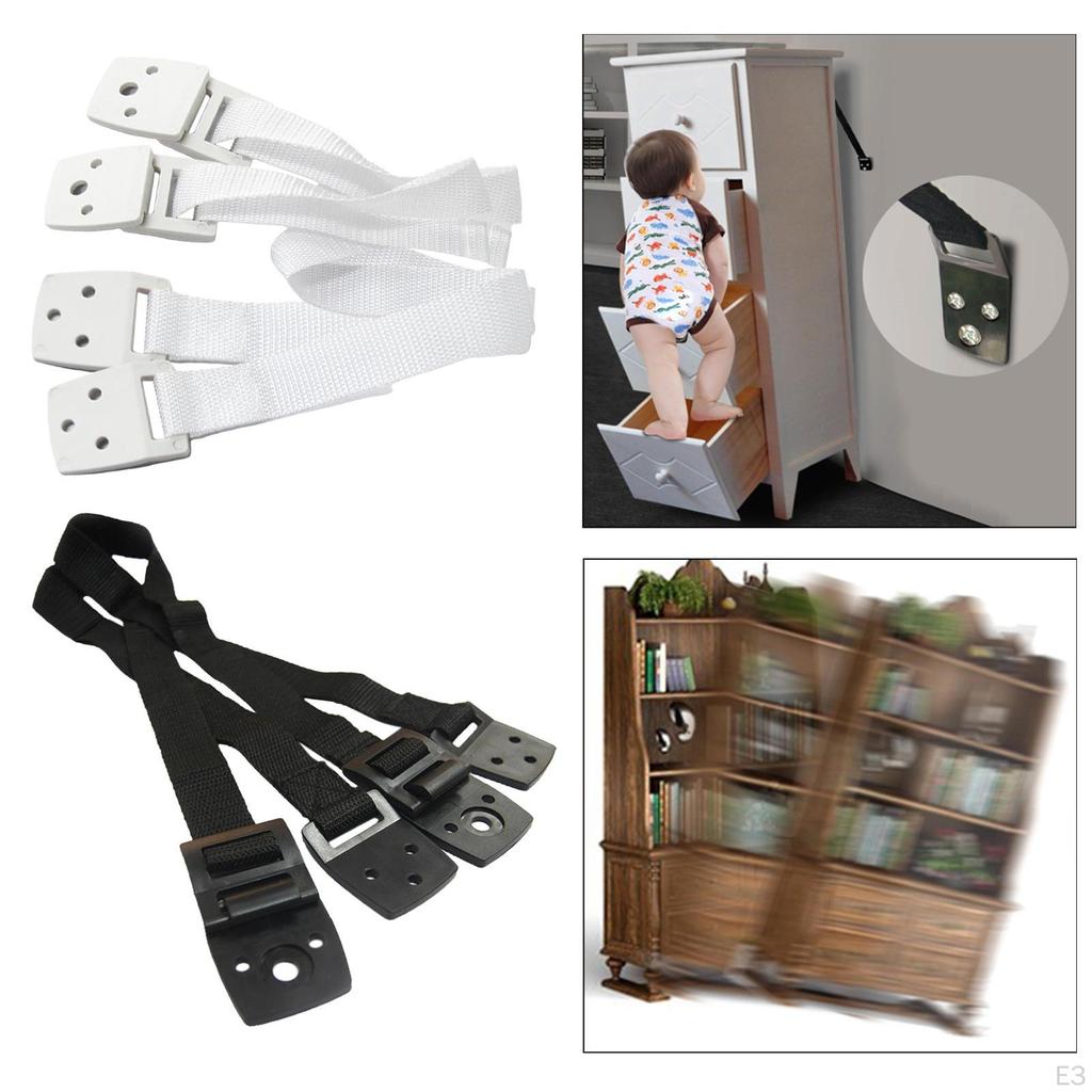 , Non Tipping ty Strap, Wall Strap for s Dresser Bookcase Flat Proofing