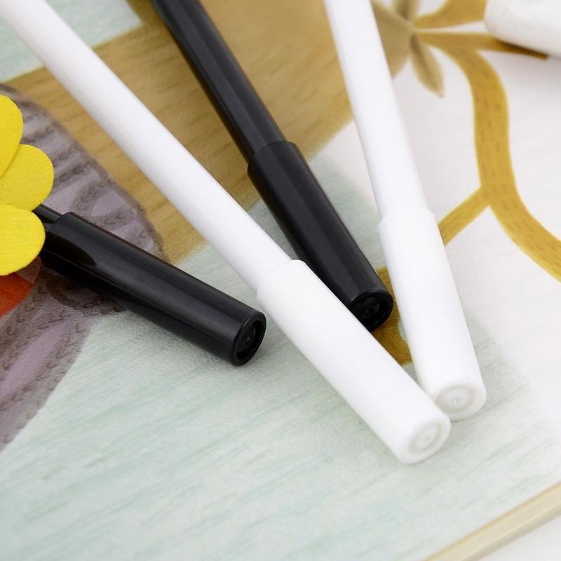 4 Pieces / Lot Creative Heel Cat Gel Pen Ink Stationery Stationery School Office Supply Escolar