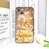 Luxury Crystal Golden Horse Pattern Phone Case for IPhone 17 16 12 11 14 Plus 13 15 Pro Max Mini X XS XR Shockproof Soft Covers