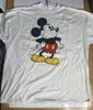 New W/ Tag Disney Inc Mickey Mouse  Mens One Size White USA 90s Vintage Unisex T-Shirt