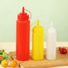 Leak-Proof Plastic Squeeze Bottle for Salad Dressing, Cream, Jam, Sauce, and Seasoning