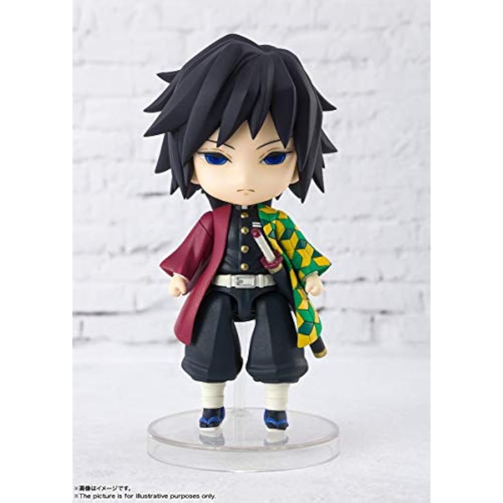 TAMASHII NATIONS Figuarts Mini Demon Slayer Tomioka Giyu Approx. 90mm PVC/ABS Pre-painted Action ...