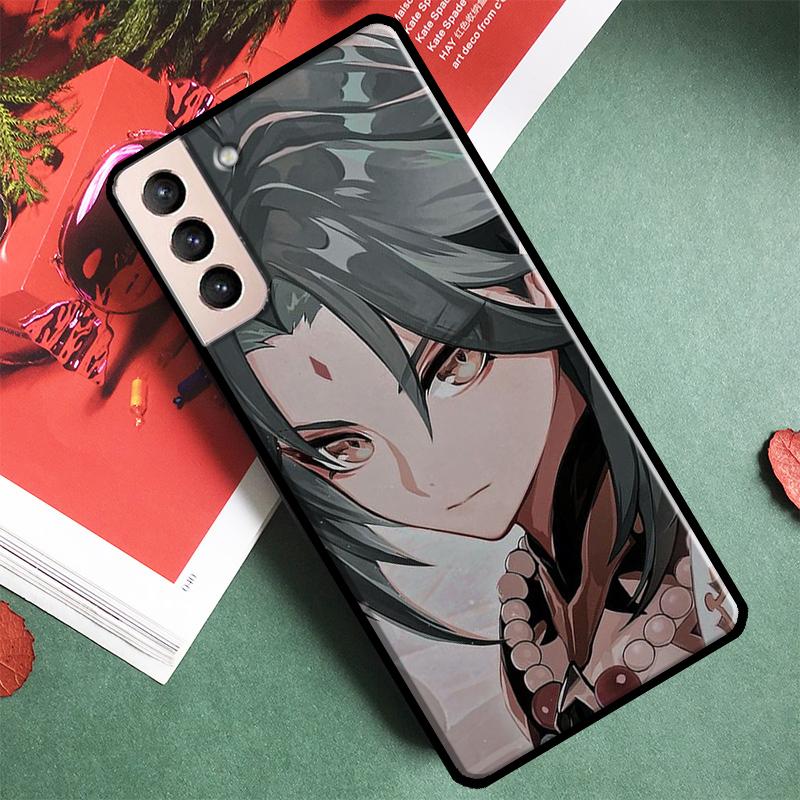 Xiao Genshin Impact Phone Case For Samsung Galaxy S25 Ultra S9 S10 S20 S21 S22 S23 Ultra Plus S24 FE Back Cover