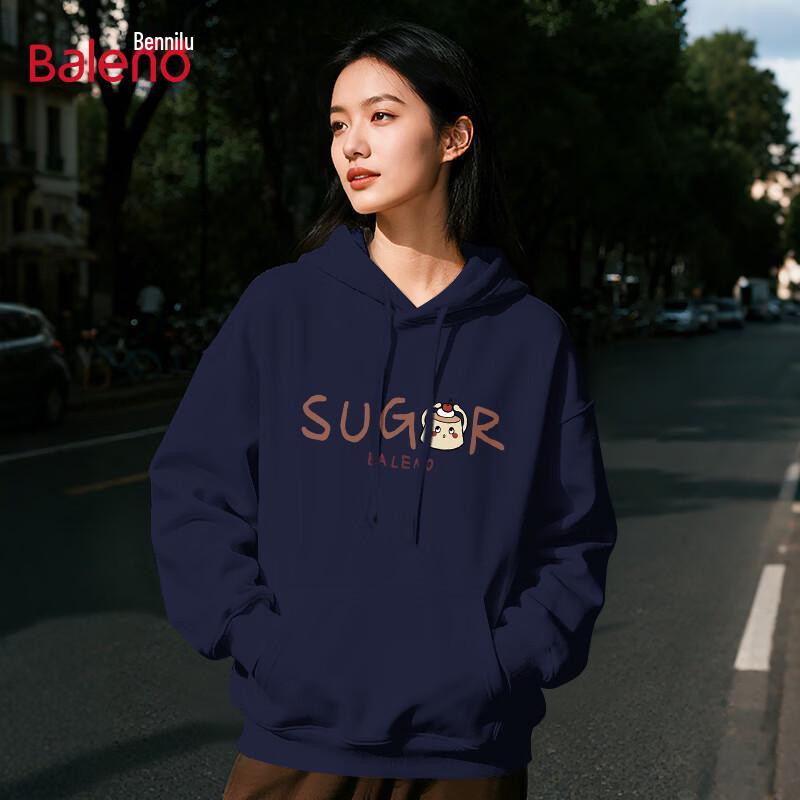 Baleno Women s American Retro Hooded Sweatshirt L