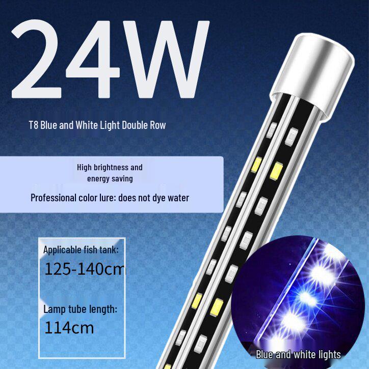 LED Fish Tank Light: Waterproof, Super Bright, Submersible Aquarium Light for Arowana.