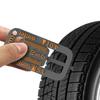 Portable Tire Tread Depth Gauge Keychain Car Tire Safety Check Tool Universal for Road Trip and Vehicle Maintenance